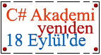 C# Akademi yeniden başlıyor!