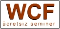 WCF Semineri - Ücretsiz - 