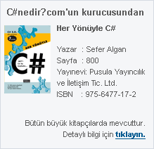 Her Yönüyle C# - Sefer Algan